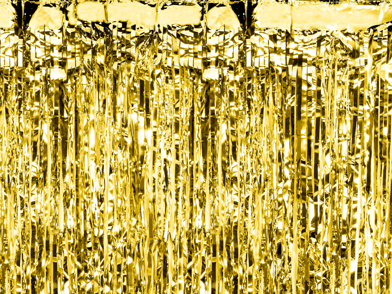 Partyvorhang, gold, 100x200cm - FeierGlanz